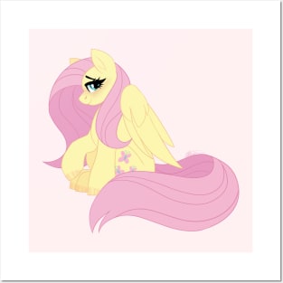 Shy Fluttershy Posters and Art